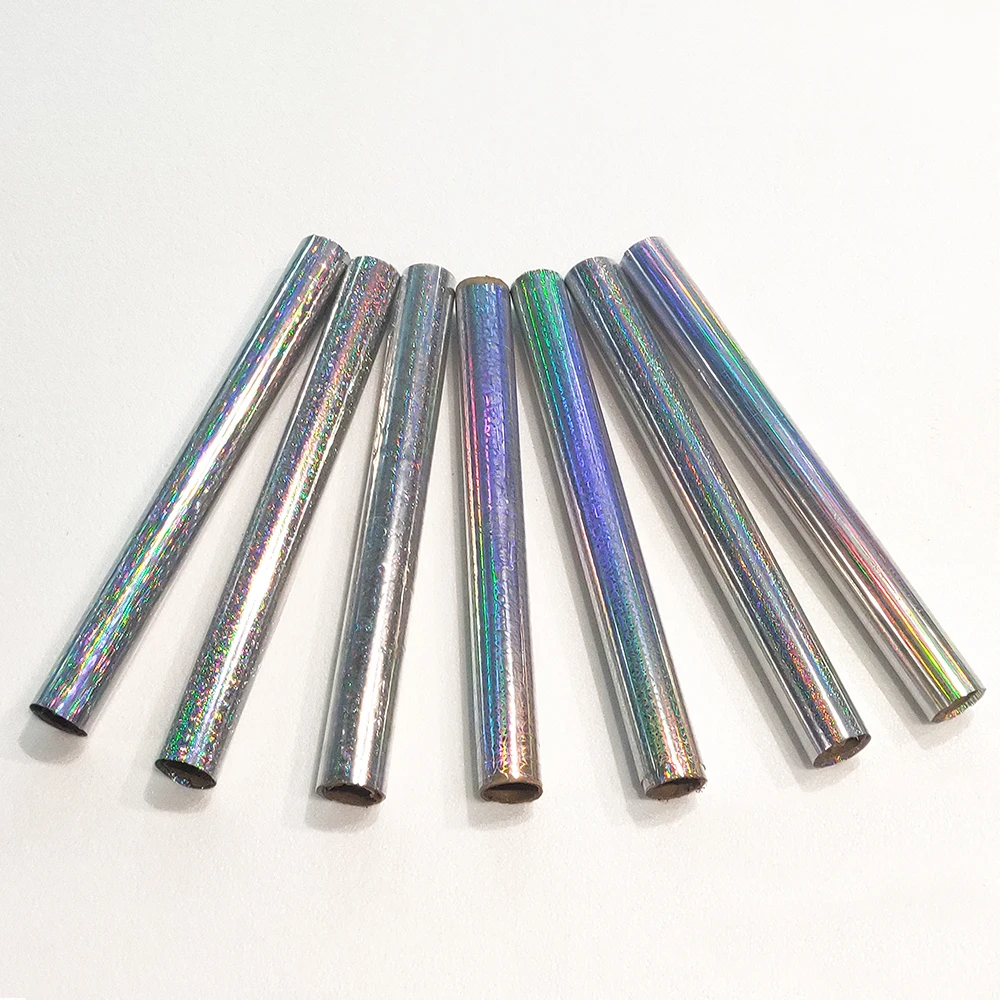 Various Colors heat transfer ,Laser Hologram Holographic Hot Stamping Foil Rolls holographic foil sheet