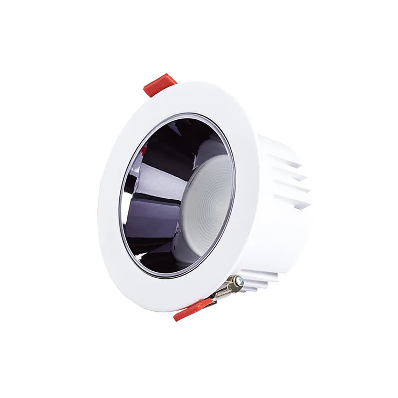 
95mm 12W aluminum alloy die-cast ceiling recessed LED downlight Fresnel lens downlight 