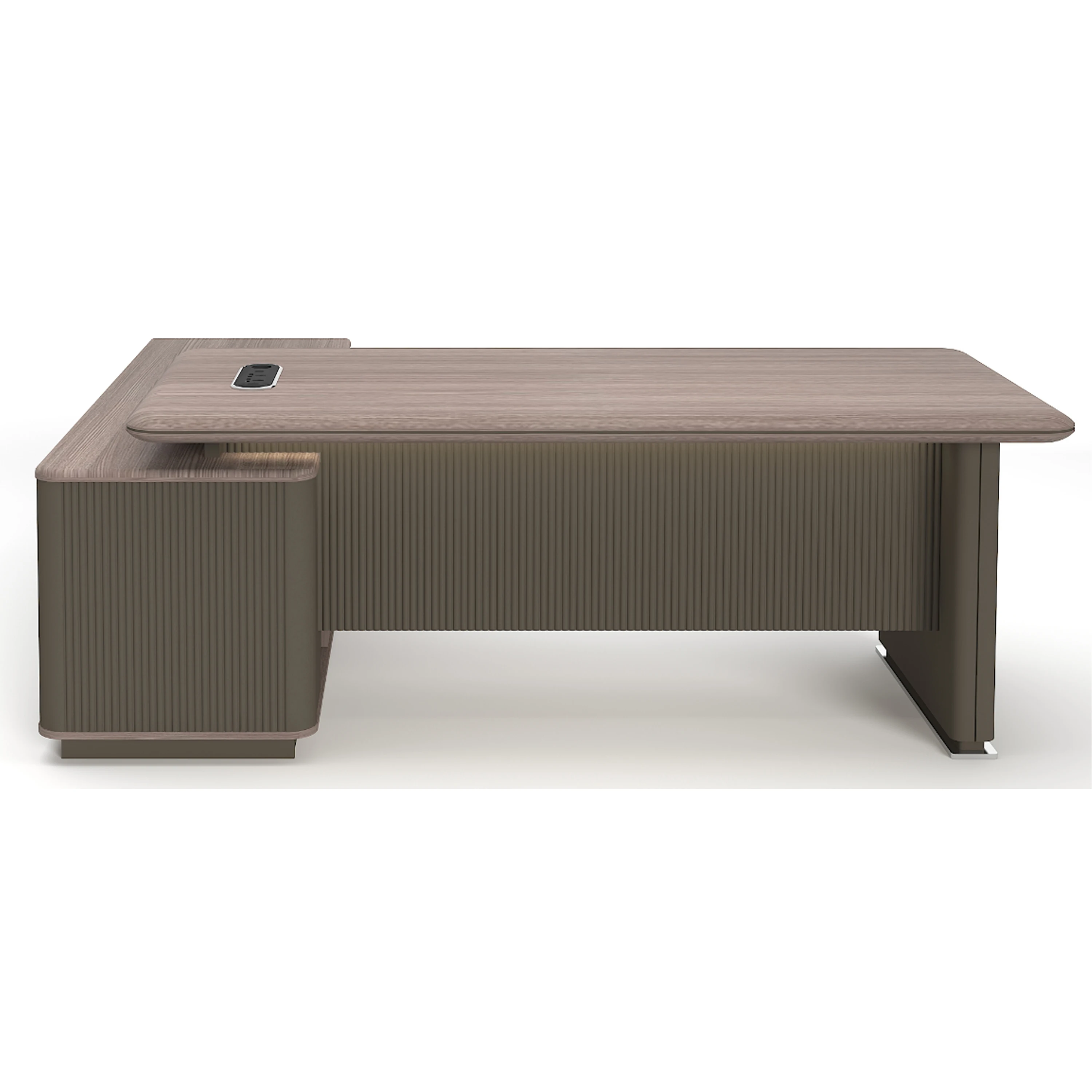 Modern L-Shape Executive Computer Desk Latest Office Furniture for CEO Managers Wood Conference Table