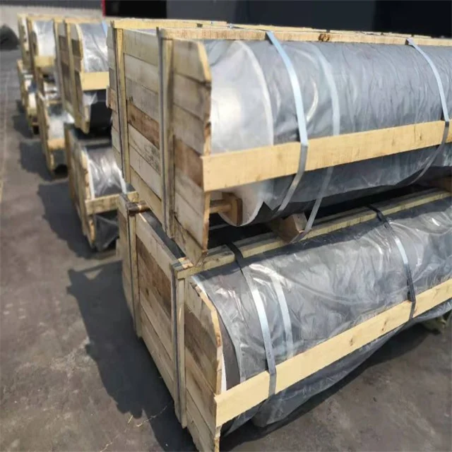 75-200mm graphite electrode rod Rp regular power HP graphite electrode carbon Rod for Electric Arc Furnace