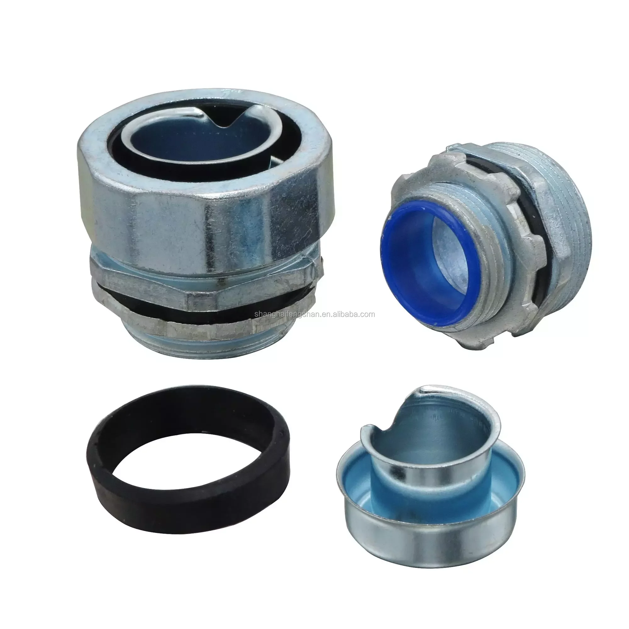 Female Liquid Tight Angle Connector flexible metal conduit connector for electrical
