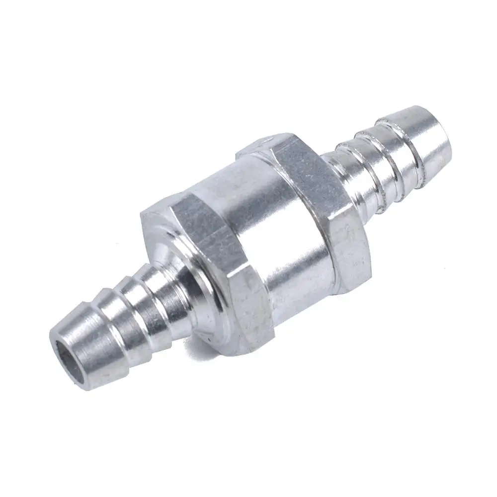 6/8/10/12/14/16mm Aluminium Alloy hydraulic  Fuel Non Return a check valve for diesel One Way Fit Carburettor