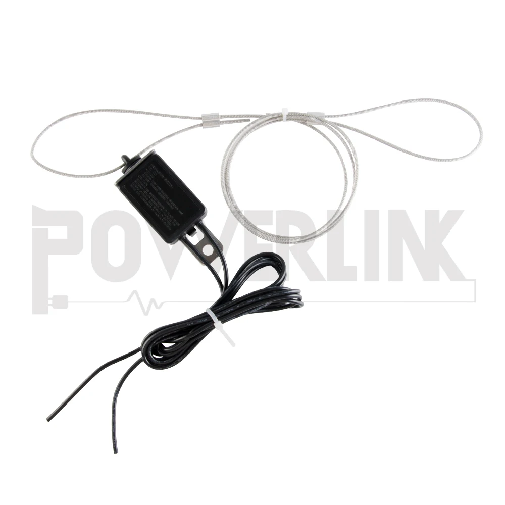 Nylon Breakaway Switch with Weldable Tab 48inch Breakaway Cable for Trailer Brakes