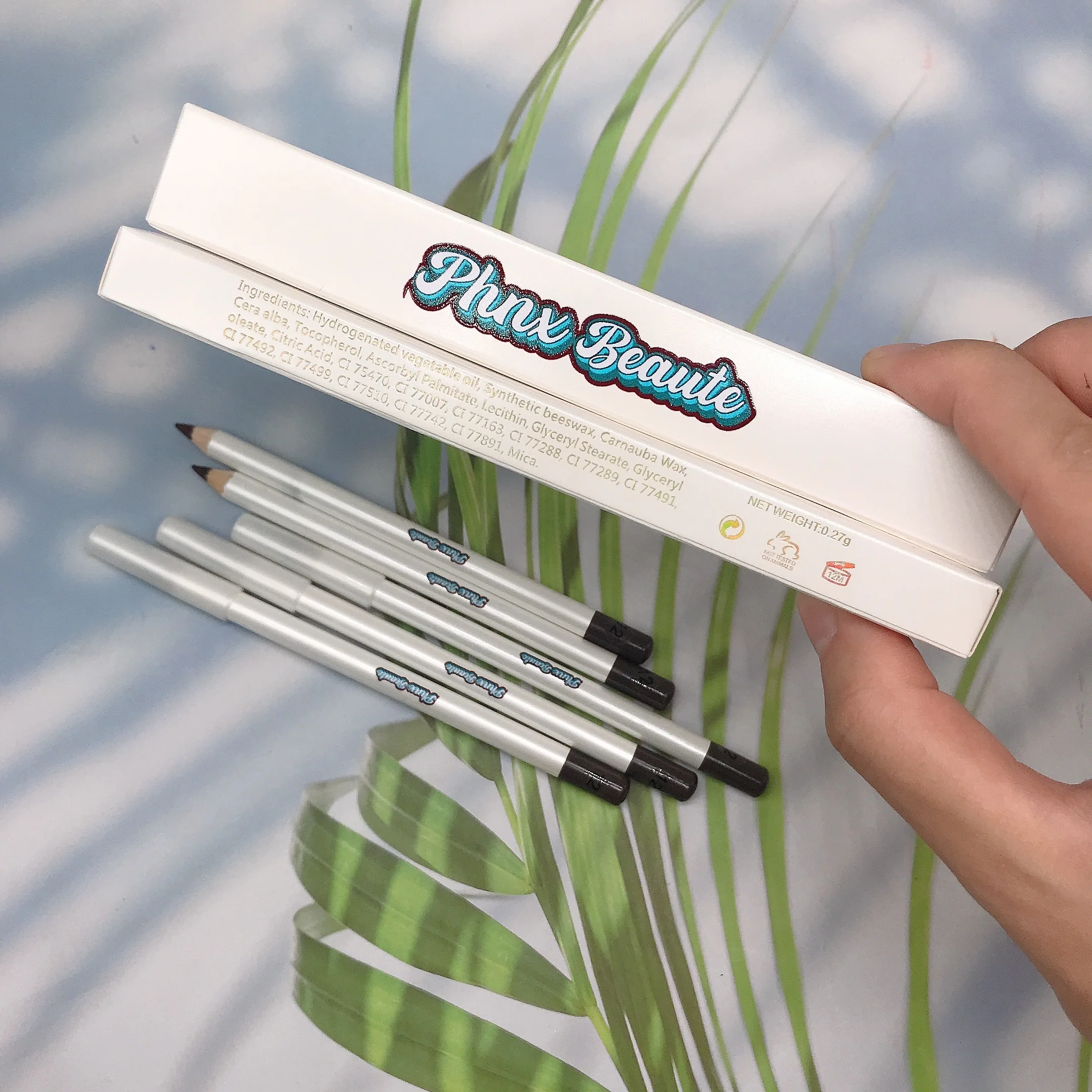 High pigment 21 Color Vegan Creamy Lip Liner Custom Logo Lipliner