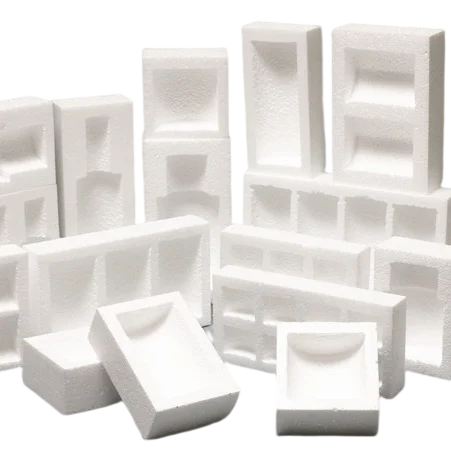 
Manufacturer from China custom eps block styrofoam polesterene inner wig wine to go food pens for vape tray syringes packaging 