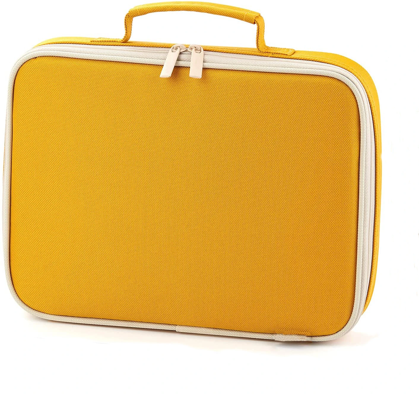 Custom Canvas Fabric Tote Bag Women Men Girls Boys Multi-Functional Stationery Book Cover Zipper Pencil Bags Bible Case