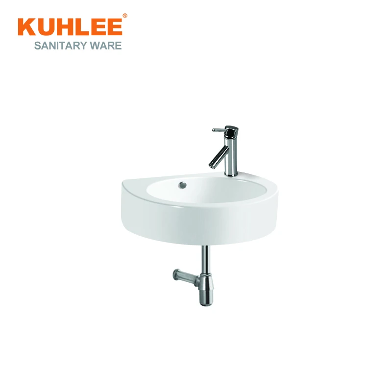 
Chaozhou Manufacturer Hot Sales Ceramic Wall-hung Basin Wash Wash Hand Sink 7822-7833 