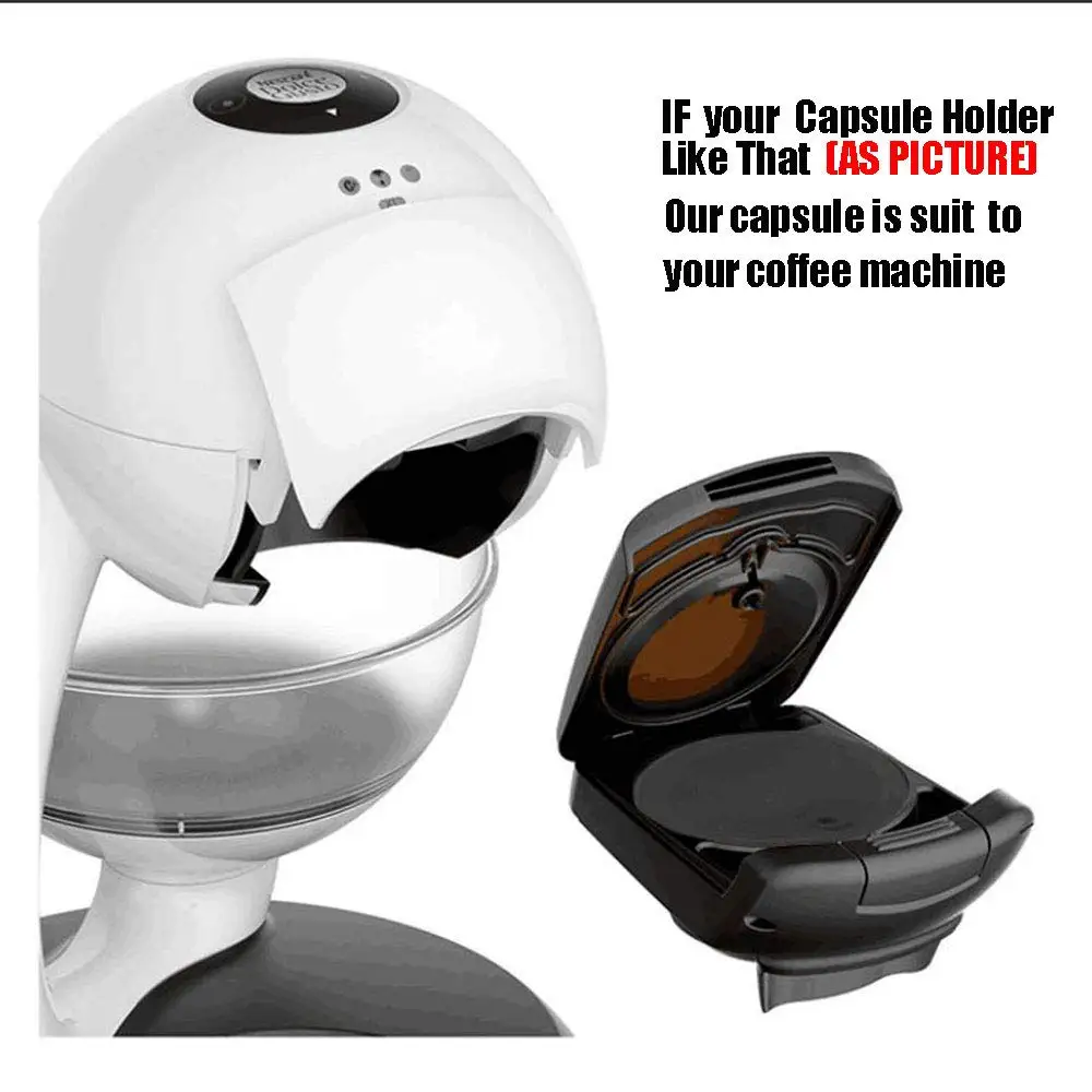  Капсулы из нержавеющей стали LUMIO Metal Rusable Dolce Gusto для Nescafe с фильтрами кофе капсулы