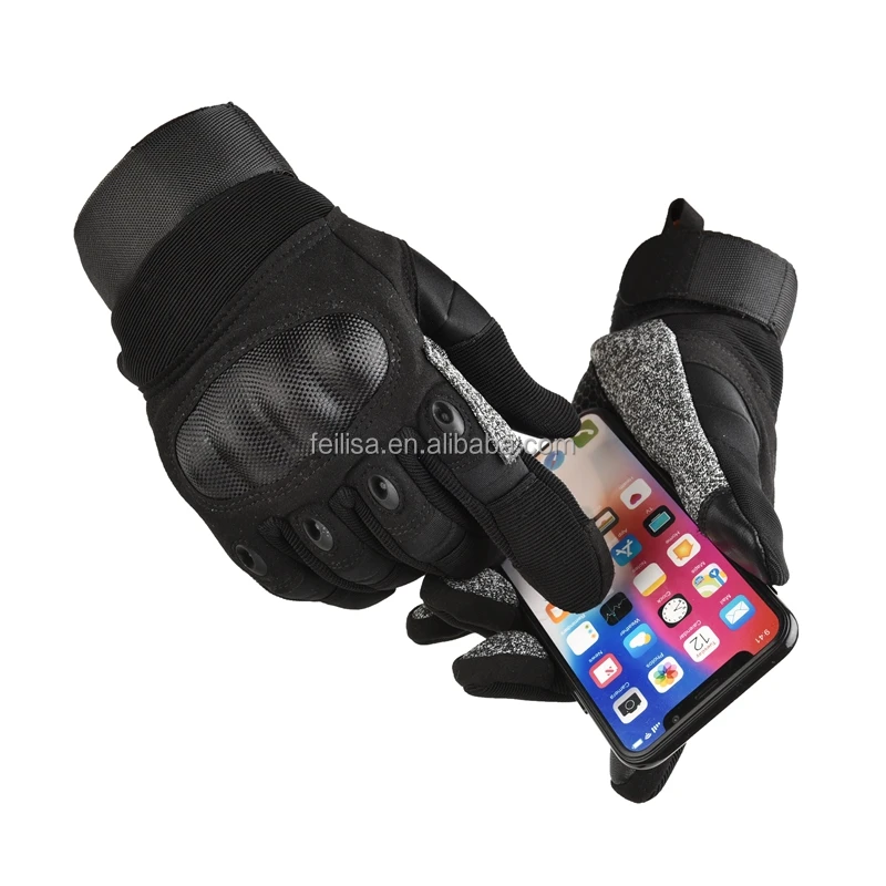 Полный Палец Сенсорный экран Размер тактические перчатки в Военном Стиле мотоциклы перчатки