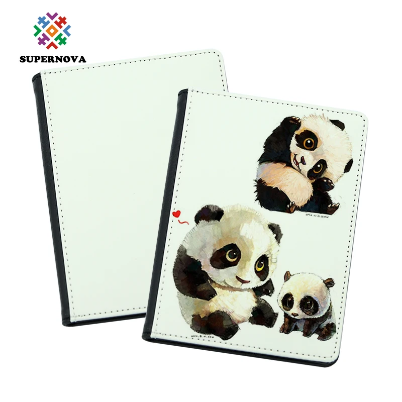New Products Blank Sublimation A6 Seperatable Leather Notebook, Custom Diary Paper Notebook for Sublimation