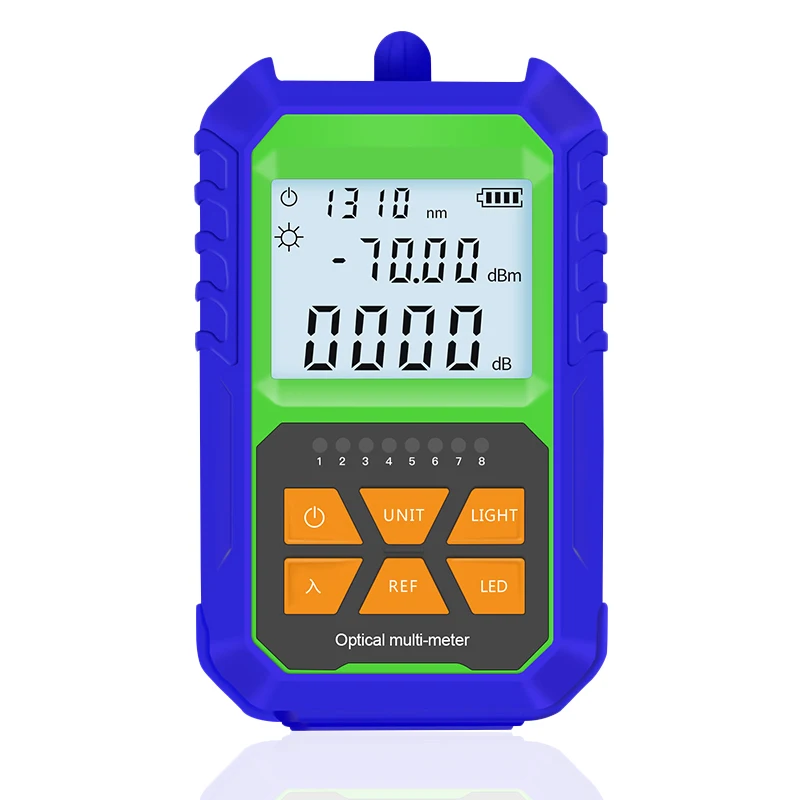 Hot Sale Handheld Mini Optical Power Meter G5-D Network Fiber Optic Cable tester Multimeters OPM  fiber optic power meter