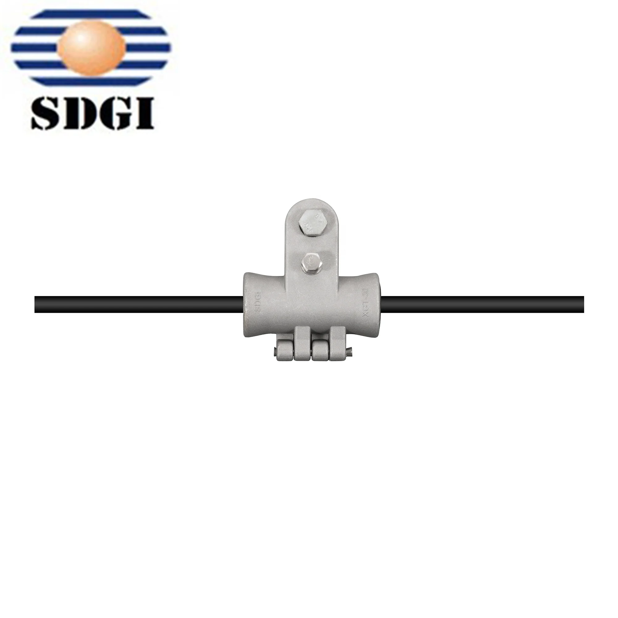 ADSS Preformed Suspension Set Helical Suspension Clamp with Housing Clamp for Short Span Power Line Fittings