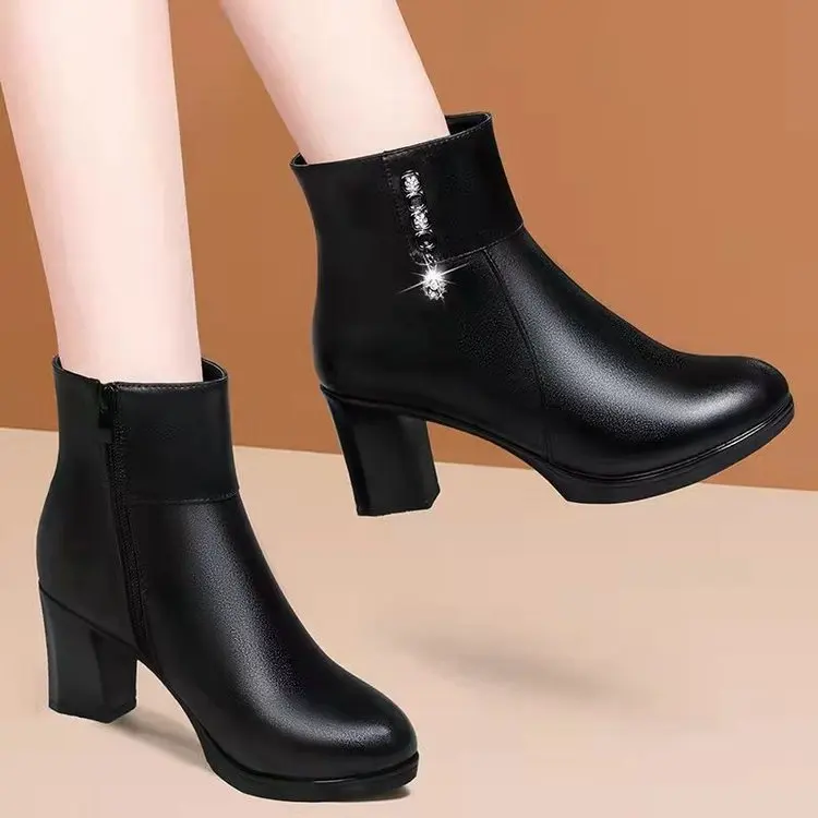 New Design Ankle Bootie Booties For Women Winter Fall Booties Ankle Bootie Ankle Boots For Women
