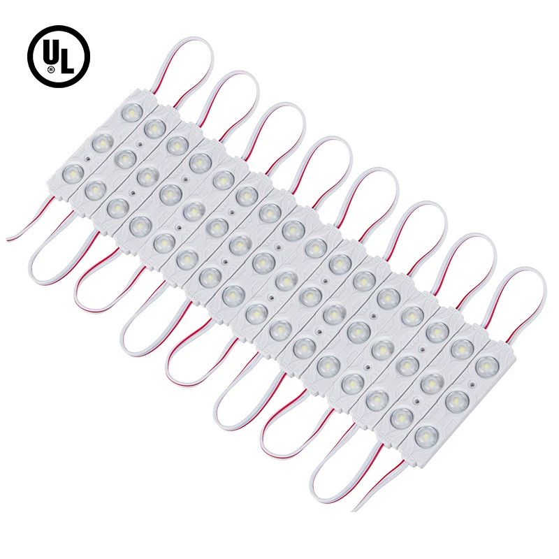 Economic 200pcs Pack 6500K  LED Module  3light 0.72W 12v LED Light Module CE Rohs Certification LED  Module