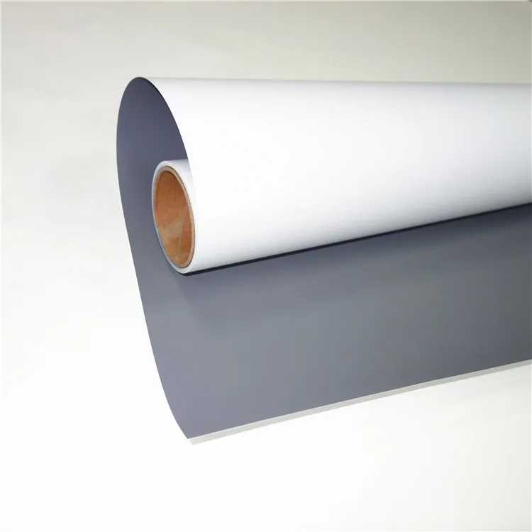 Original Brand New Matte Pvc Stand Pull Banner Material Eco-solvent White Back Roll Up Film