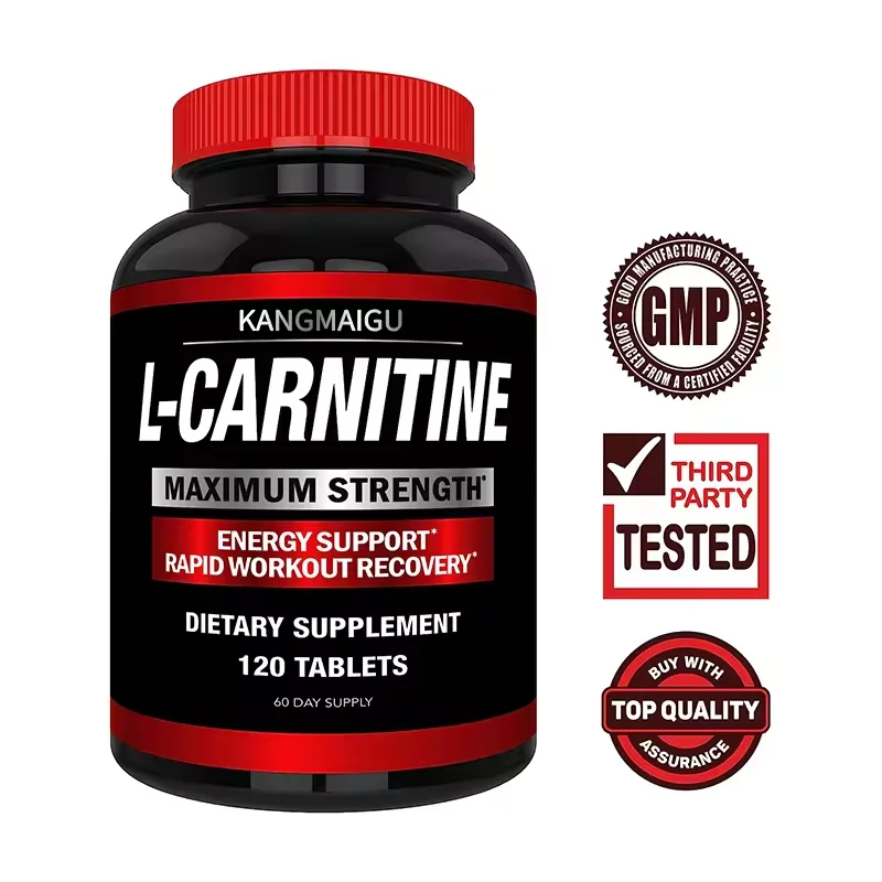Private Label Vegan Energy Support & Rapid Workout Recovery Pills Supplement Organic Calcium Slimming L-Carnitine Tablets