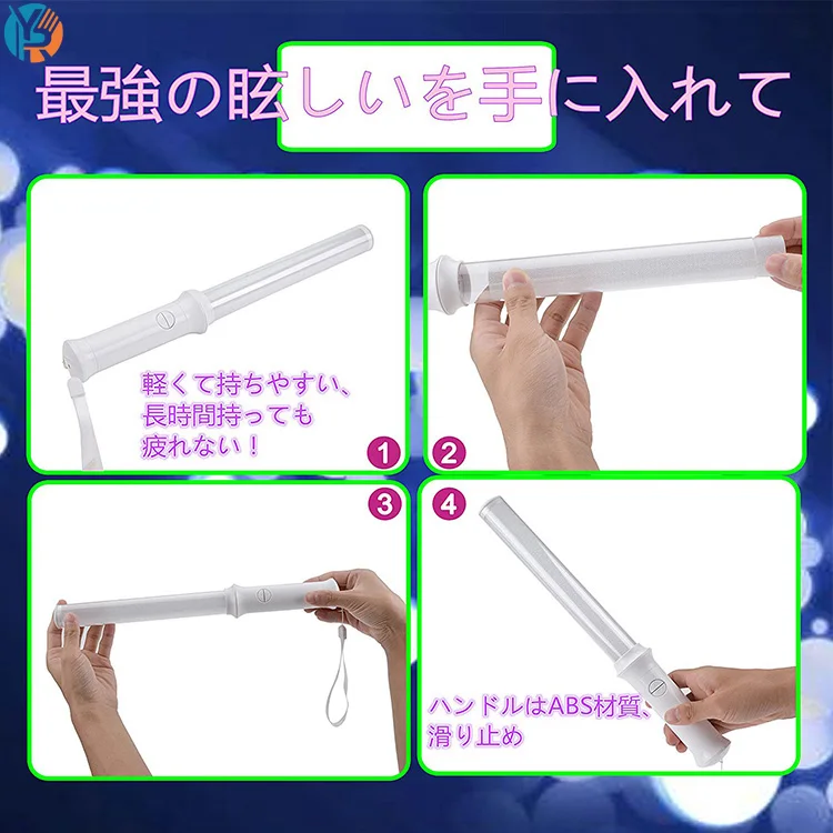 New Design China Manufactured Led Foam Glow Sticks In The Dark Party For Concert