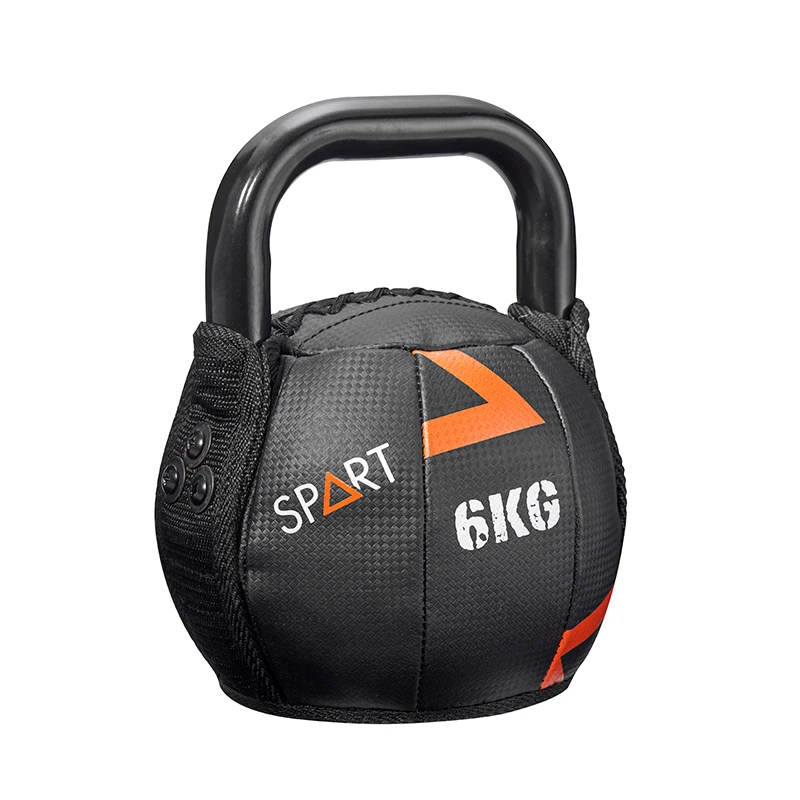 
High Quality Fitness Equipment Handle Soft Kettlebell 