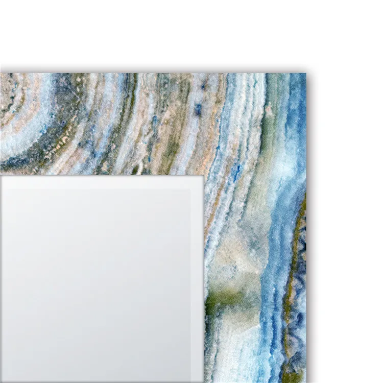 Antique Bathroom Wall-Mounted Creative Wall-Mounted Sink Bathroom Retro European Style Half-Length Toilet Handheld Mirror