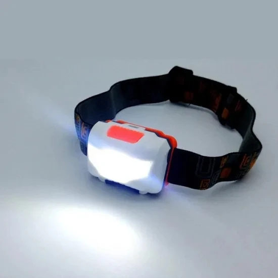 Powerful 3W LED Headlamp AAA Battery Powered 120Lumens COB LED Headlamp for Hunting camping