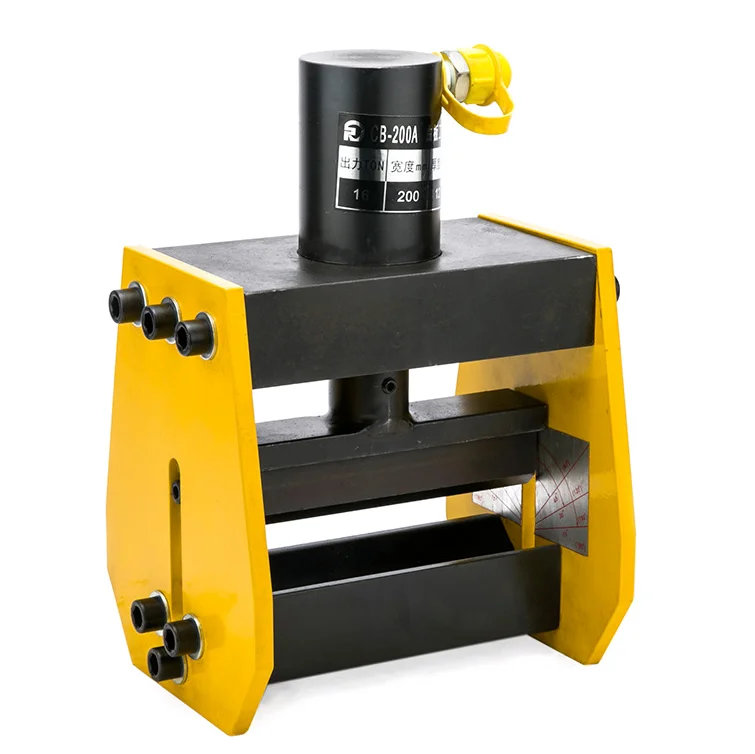 CB-200A cheap price hydraulic busbar bending machine manual hydraulic bus bar bender