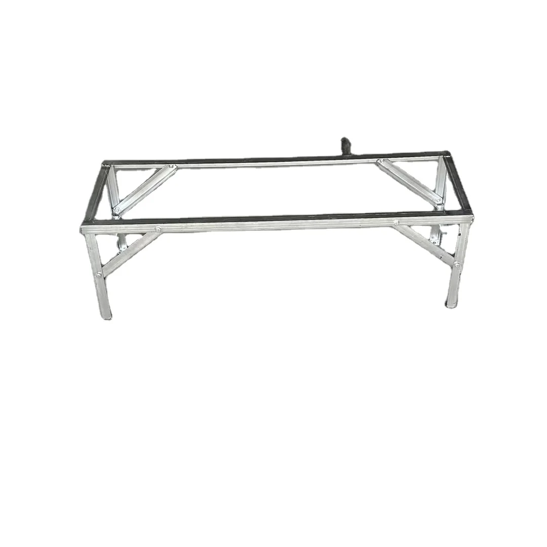 1m 1.5m 1.95m Goat Sheep Feeding Trough Support Galvanized Iron Farm Equipment Sturdy Support For Feeding Sheep Goat