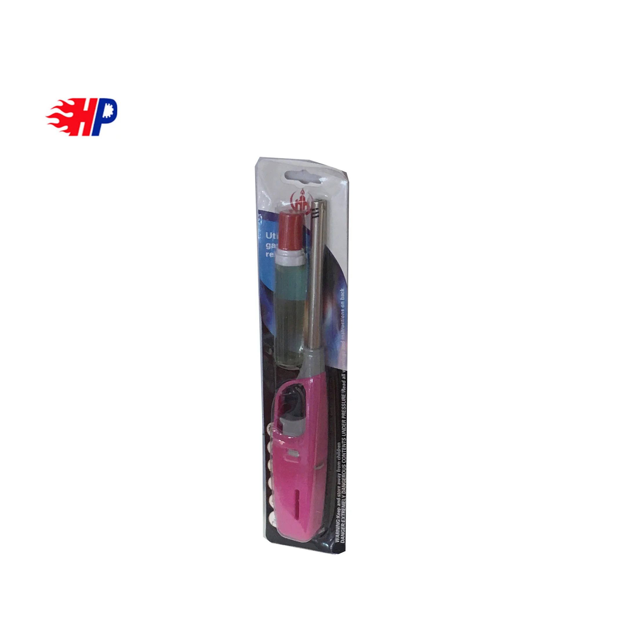 HP-601 2020 High Quality Kitchen Bbq Plastic Lighters With Electronic Fire For Outdoor & Kitchen Support Custom LOGO Wholesale