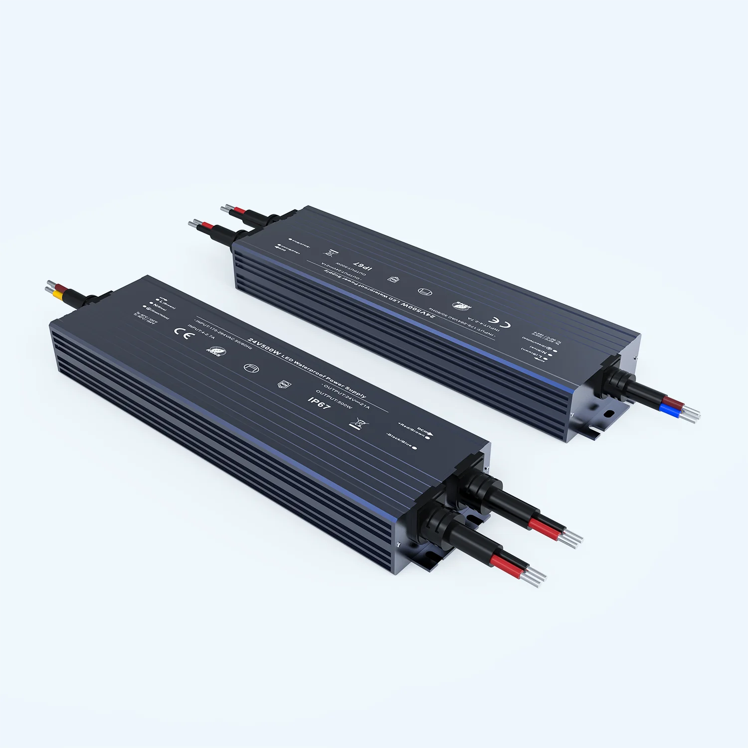 dc led Power Supply 12v 24v 48v 500w 200w 300w 400w Constant Voltage Switch Driver 220v 110v led Transformer IP67 for LED