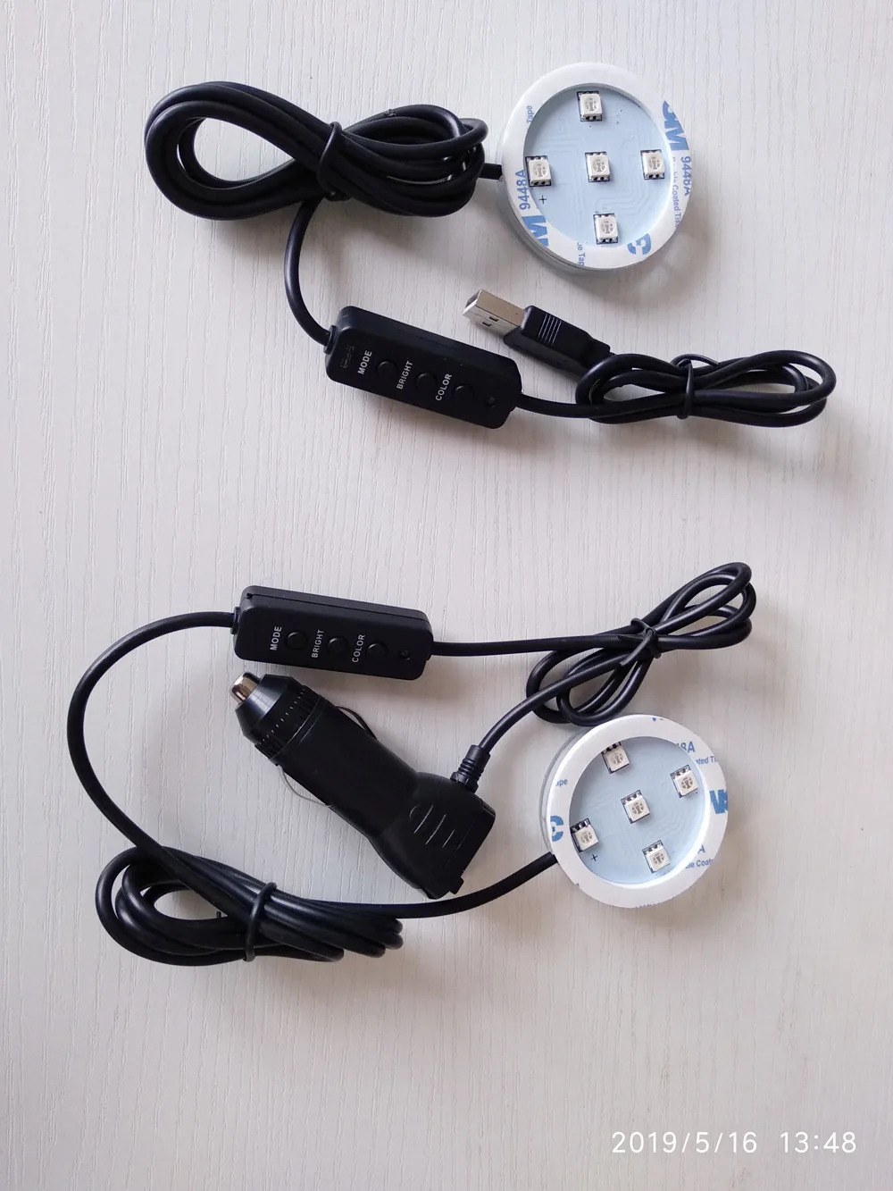 Poppy led base for truck car home liquid air freshener base light with usb