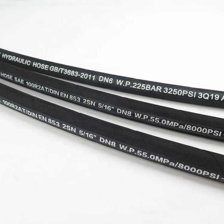 Hot Product Smooth Surface Wear Resistant Sae 100 R1 1Sn 12 High Pressure Jet 38 Washer Hose