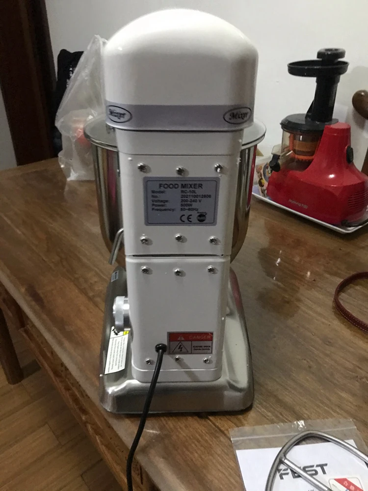 
chef mixer China professional planetary dough maker heavy duty multifunctional 7l ice cream cake stand spiral mixer with bowl 