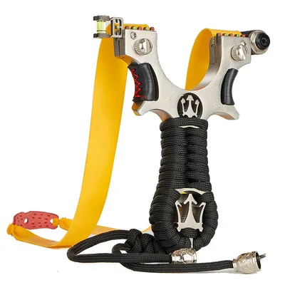 Stainless steel precision shooting slingshot outdoor hunting slingshot portable