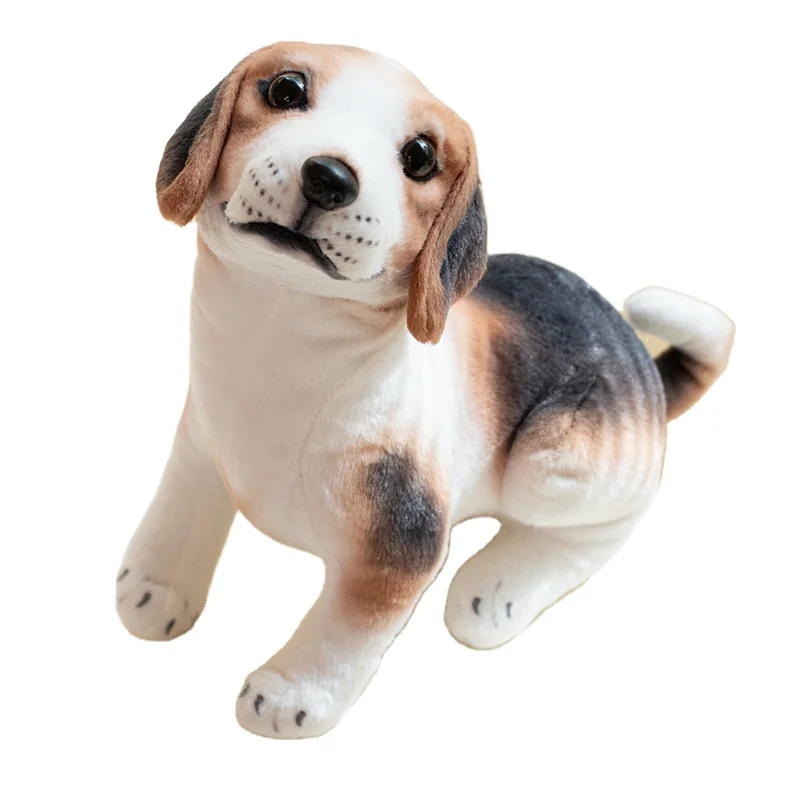 Wholesale Custom 32cm Husky Dog Back-up Dog Plush Toy Stuffed Animal Toys Black &Whit Color Spotty Dog Plush Toy