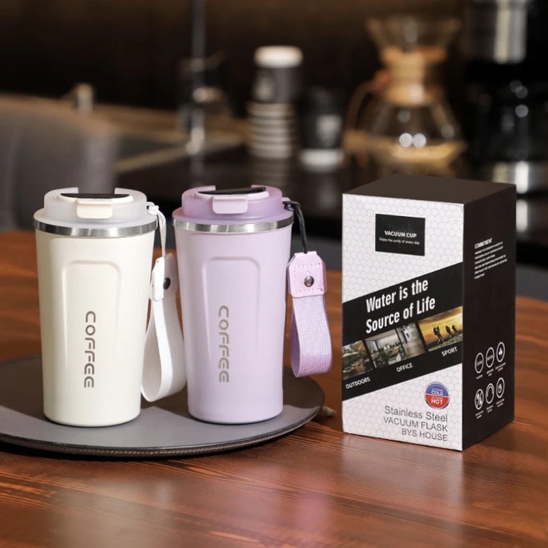 510ml Custom Logo Smart Led Temperature Display Stainless Steel Insulated Thermal Mug