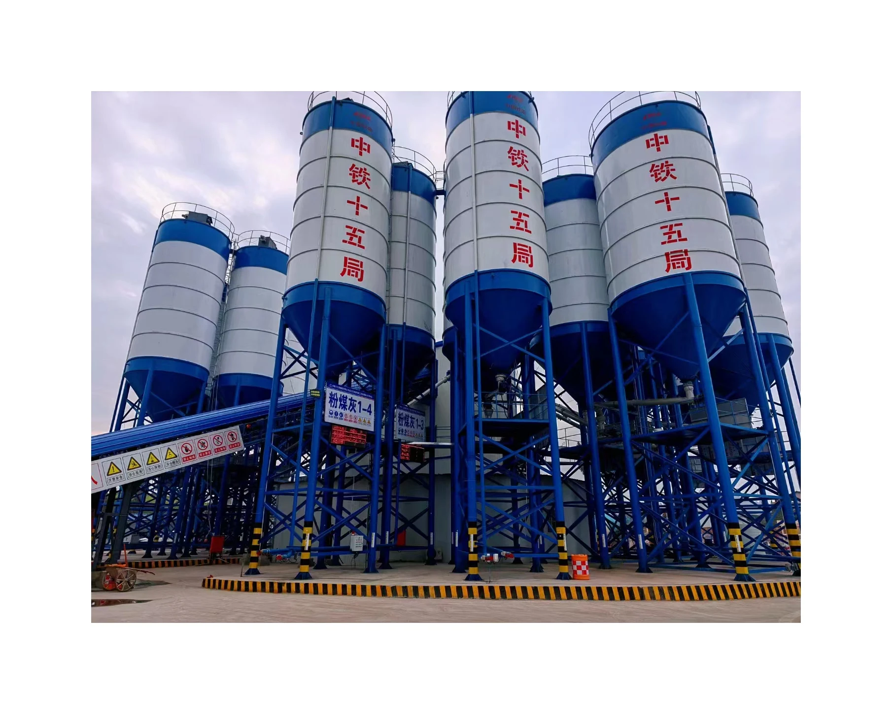 Competitive Price High Efficiency Cement Bin Innovative Fire Resistant Impact Resistant Secure Locking Features