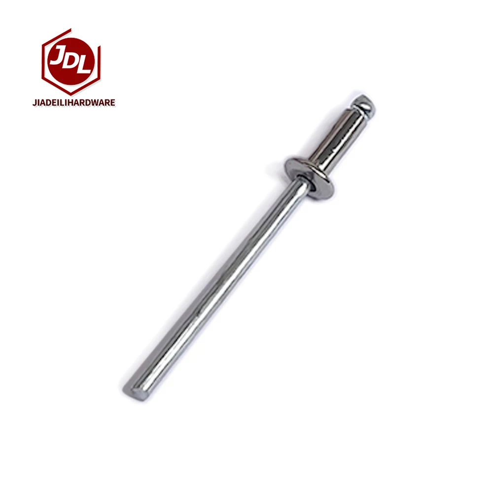 Open Type Domed Head Standard Size Custom Waterproof Semi-steel Stainless Steel Blind Rivet