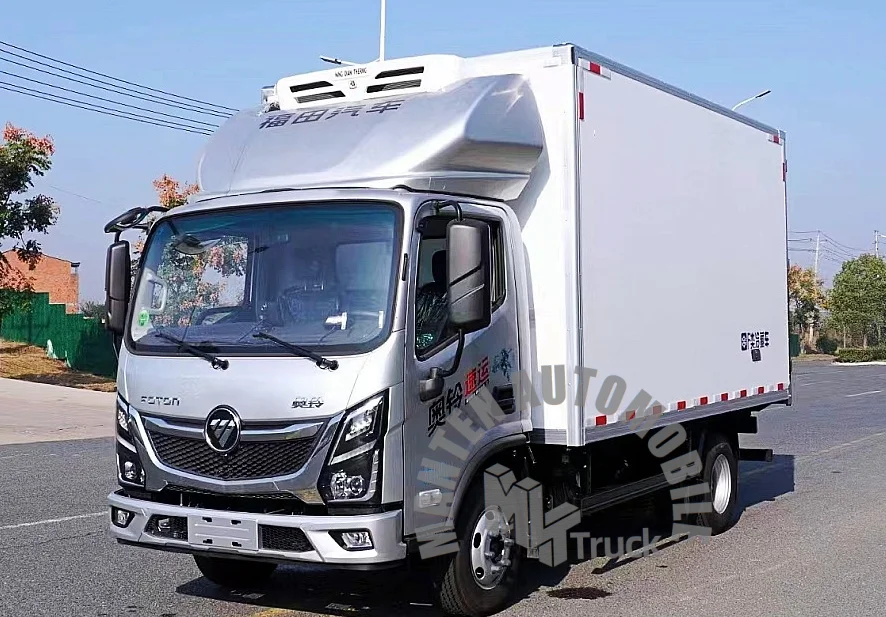 Высококачественный китайский новый РЕФРИЖЕРАТОРНЫЙ фургон 4x2 5 тонн идеально подходит для грузовиков с морозильной камерой 18 градусов