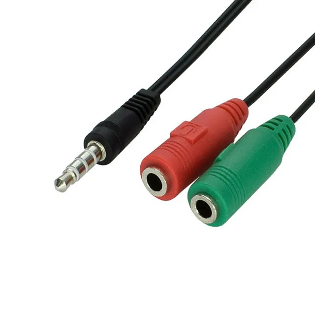 3.5mm 1 in 2 out Splitter Y Cable