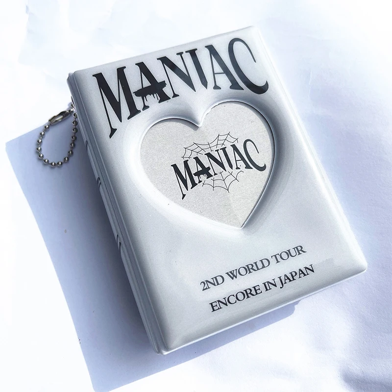 New Kpop Stray Kids MANIAC Same Photo Cards Book 2ND World Tour Felix Polaroid Photos Storage Album Organizer Collections