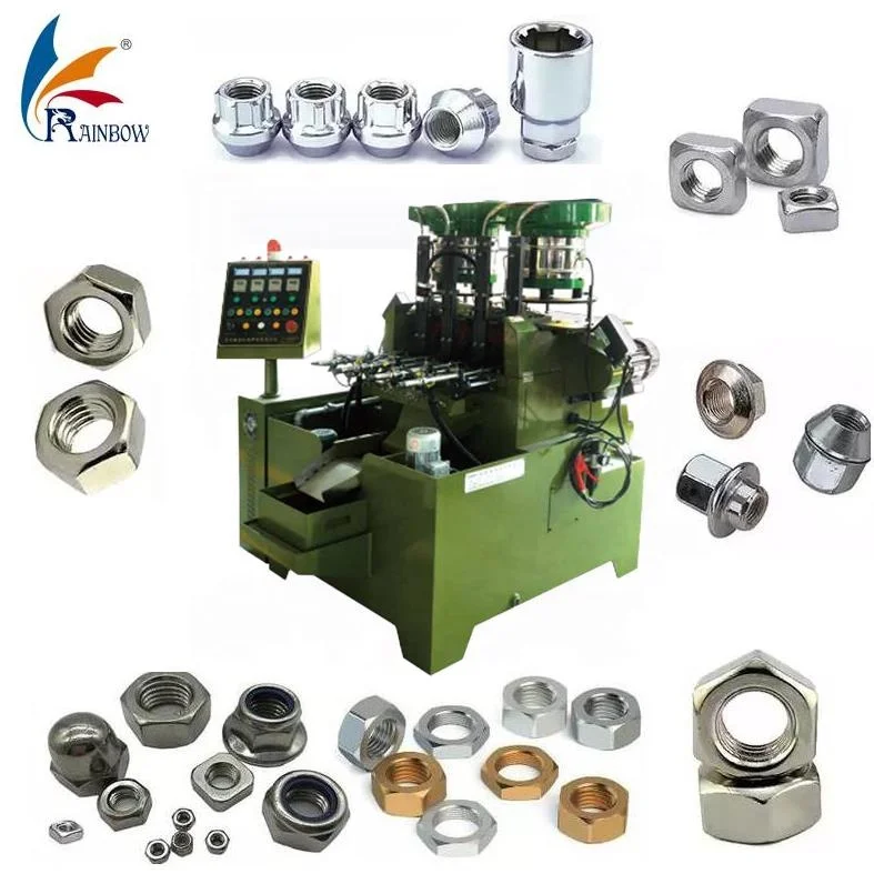 High productivity Best Price Drilling Machine  4 Spindles Borehole  Threading Machine Nut Tapping Machine