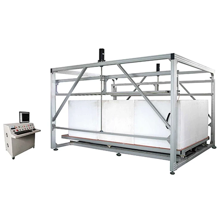 Top Quality EPS Foam Sponge Hot Wire Cutting Machine Plastic Foam Block Cutter Foam Cutting Equipment