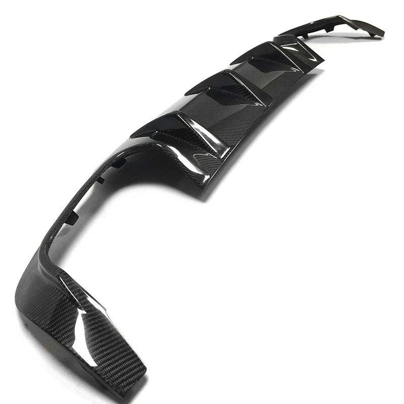 AMG Style Carbon Fiber Rear Bumper Diffuser For BENZ C Class C63  AMG 4-Door Sports 2012-2014 W204 C63  Rear Diffuser