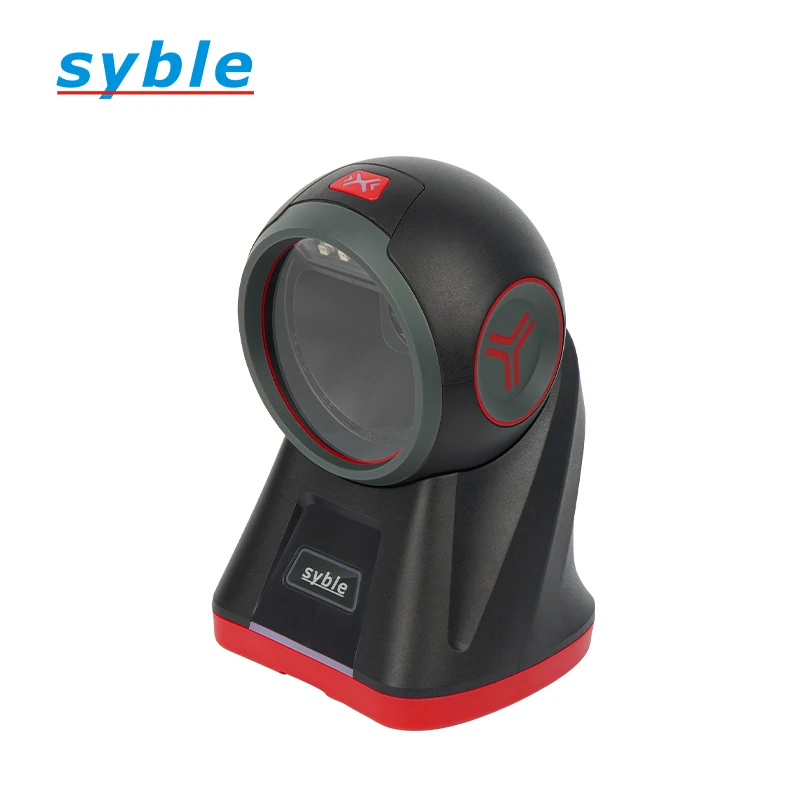 XB-8602 Syble Supermarket Price Checker Handsfree QR Code Reader 2D Desktop Barcode Scanner