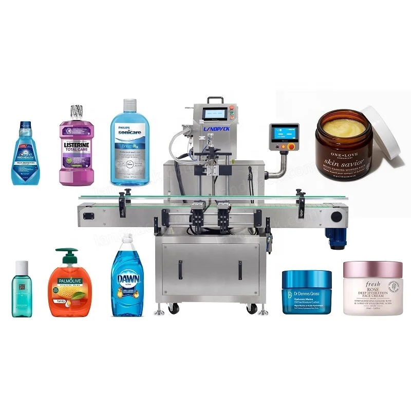 Automatic Gear Pump 100-1000ml Sanitizer Face Cream Small Bottle Filler Filling Machine