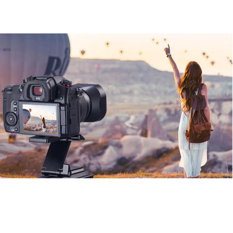 Aluminum Alloy Camera Bracket Folding Quick Release Plate Stand Holder Tripod Z Flex Tilt Ball Head DSLR Camera Accessories