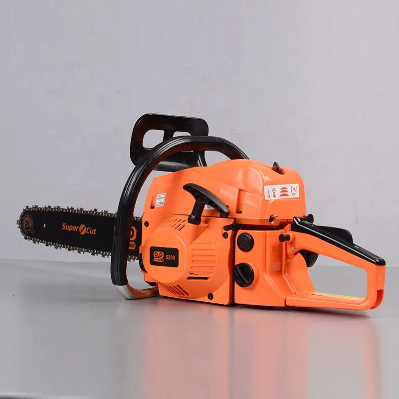 O O Power Professional 2 Stroke 5200 52cc Chain Saw With CE GS