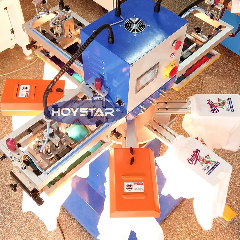 Cheap One Small 3 Color Silk Screen Printing Machine For Label