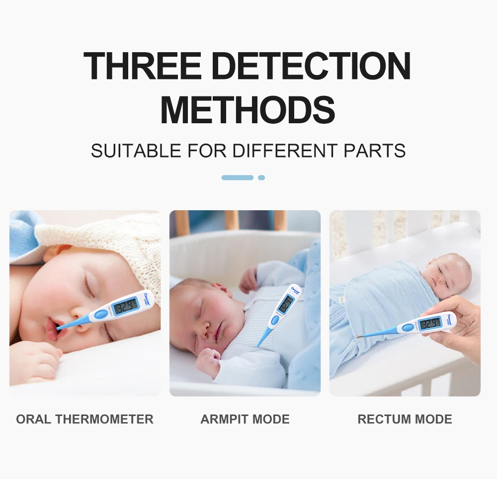 Waterproof medical devices digital thermometer oral