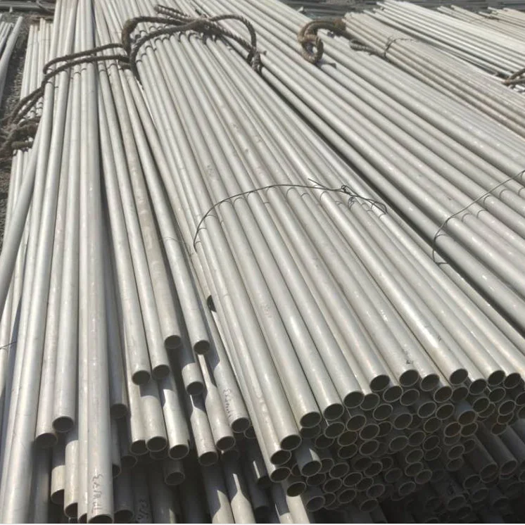 304 Stainless Steel Round Pipe Works Stainless Steel Stair Handrail Decorative Pipe Bright Corrosion Resistant