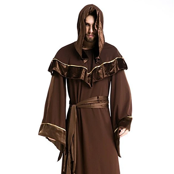 Halloween costume wizard male Missionary costume Clergyman Costumes